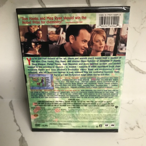 You’ve Got Mail DVD Romantic Comedy 1998 NIB - Picture 2 of 3